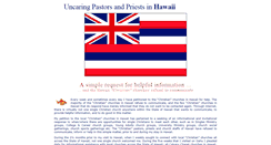 Desktop Screenshot of hawaii.kyrkor.be